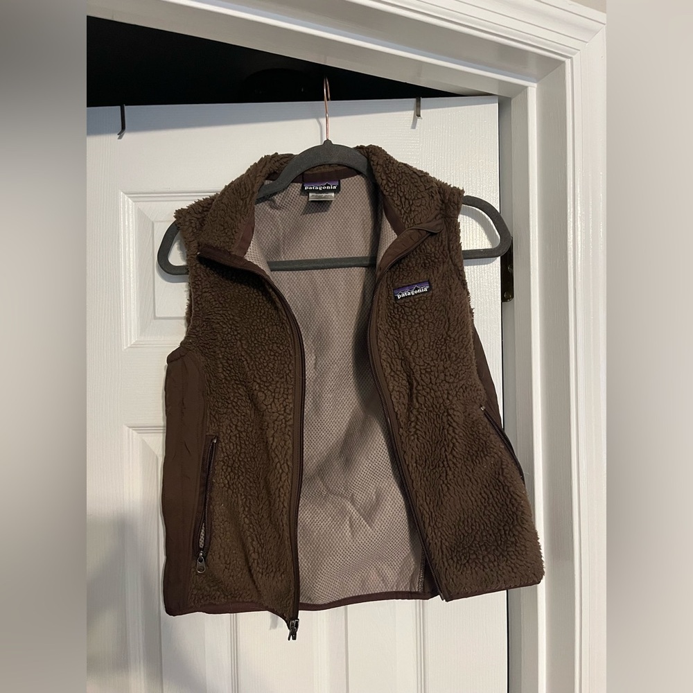 Patagonia Women's Brown Fleece Vest